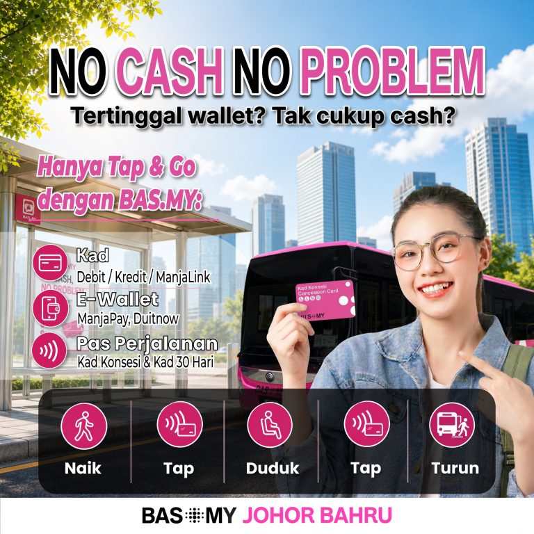 Kaedah Pembayaran Perkhidmatan Lain BAS.MY Johor Bahru